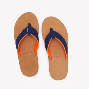Hari Mari Men’s Scouts Navy and Orange Flip Flops
